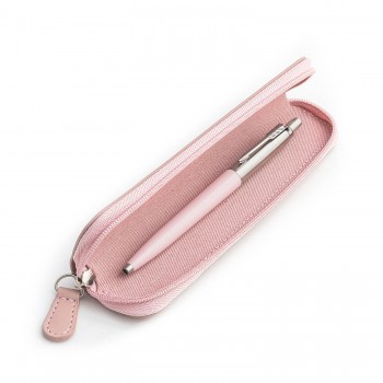 Parker Jotter Originals Pink rašiklio dovanų rinkinys su rožiniu dėklu