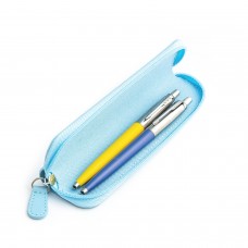 Parker Jotter Originals Yellow un Blue lodīšu pildspalvu dāvanu komplekts ar zilu futrāli