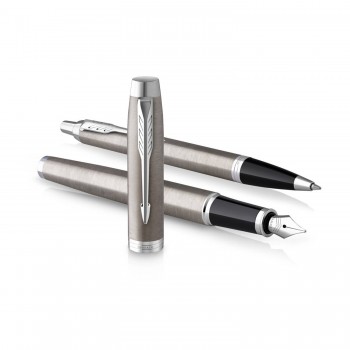 Parker Rinkinys: Plunksnakotis + Tušinukas IM Steel CT - 2183058