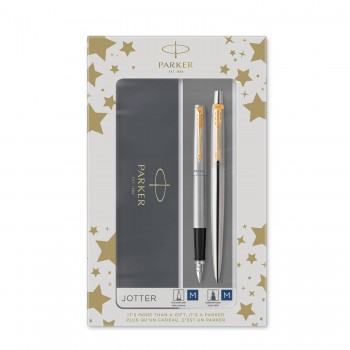 Komplekt Parker - Sulepea + pastapliiats Jotter Roostevaba teras GT - 2093257