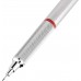 Mechaninis pieštukas „Rapid Pro“ – „Rotring“ – 0,5 mm, sidabrinis 1904255 su graviūra Mechaninis pieštukas „Rapid Pro“ – „Rotring“ – 0,5 mm, sidabrinis 1904255 su graviūra