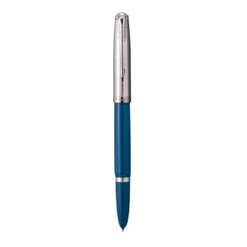 Parker 51 Teal Blue CT (F) plunksnakotis - 2123506 su graviravimu