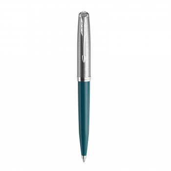 Parker 51 Teal Blue CT tušinukas su graviūra