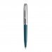 Parker 51 Teal Blue CT tušinukas su graviūra