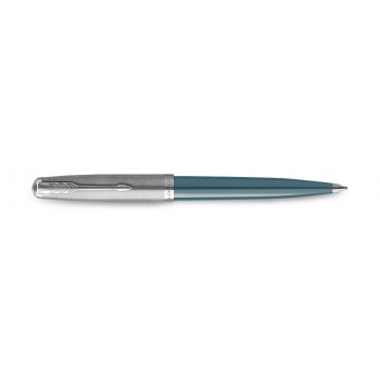 Parker 51 Teal Blue CT tušinukas su graviūra