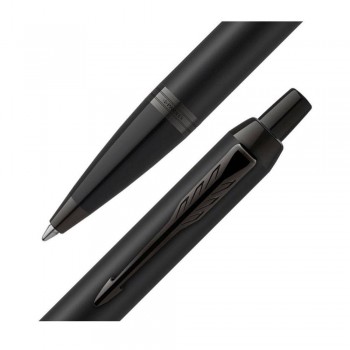 Parker IM Achromatic Black Tušinukas su graviravimu