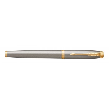 Parker IM Brushed Metal GT (M) Plunksnakotis su graviravimu