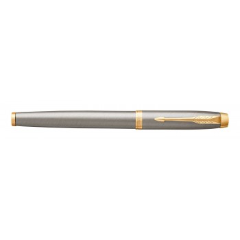 Parker IM Brushed Metal GT Tušinukas su dangteliu ir graviravimu