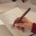 Parker IM Burgundy Tušinuko su dangteliu rinkinys su graviravimu, kortele, maišeliu ir dėklu Mokytojo dienai