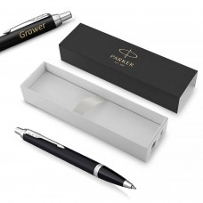 Parker IM Essential Matte Black CT Tušinukas su graviravimu