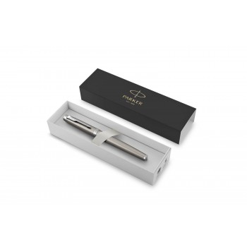 Parker IM Essential Stainless Steel CT (F) tintes pildspalva ar gravējumu