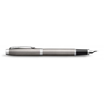 Parker IM Essential Stainless Steel CT (F) tintes pildspalva ar gravējumu