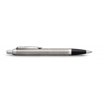 Parker IM Essential Stainless Steel CT lodīšu pildspalva ar gravējumu