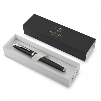 Parker IM Matte Black CT (M) Plunksnakotis su graviravimu