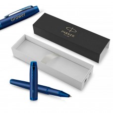 Parker IM Monochrome Blue Tušinukas su dangteliu ir graviravimu Parker IM Monochrome Blue Tušinukas su dangteliu ir graviravimu