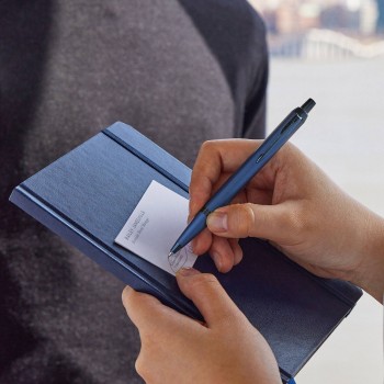 Parker IM Monochrome Blue Tušinukas su graviravimu