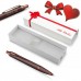 Parker IM Professionals Monochrome Burgundy tušinukas su dangteliu su graviūra „For You“ Valentino dienos dovana