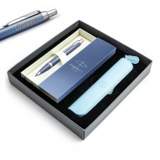 Parker IM Rituals Blue CT tušinukas su graviravimu / dėklas / dovanų rinkinys Parker IM Rituals Blue CT tušinukas su graviravimu / dėklas / dovanų rinkinys