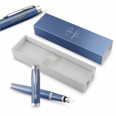 Parker IM Rituals Blue (M) plunksnakotis su graviravimu Parker IM Rituals Blue (M) plunksnakotis su graviravimu