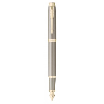 Parker IM „The Finishing Touch“ (F) šampano spalvos tušinukas su dangteliu 2235418 su graviravimu