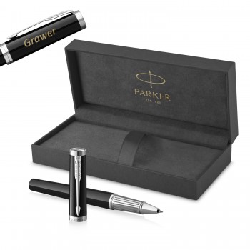 Parker Ingenuity Black CT tušinukas su dangteliu ir graviravimu