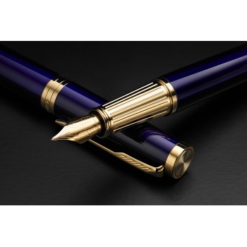 Parker Ingenuity tamsiai mėlynas GT plunksnakotis ir graviravimu Parker Ingenuity tamsiai mėlynas GT plunksnakotis ir graviravimu
