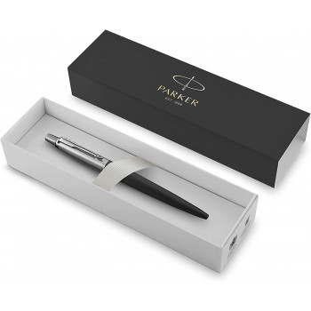 Parker Jotter Bond Street Black CT lodīšu pildspalva ar gravējumu