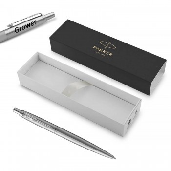 Parker Jotter Monochrome XL Silver CT graveeringuga pastapliiats