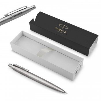 Parker Jotter nerūdijančio plieno automatinis pieštukas CT su graviravimu