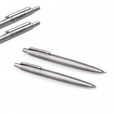 Parker Jotter nerūdijančio plieno pieštukų ir tušinukų rinkinys CT su graviravimu Parker Jotter nerūdijančio plieno pieštukų ir tušinukų rinkinys CT su graviravimu