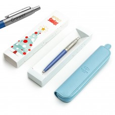 Parker Jotter Originals Blue BLUE DENIM tušinukų rinkinys su graviravimu + dėklas / Kalėdų dovana Parker Jotter Originals Blue BLUE DENIM tušinukų rinkinys su graviravimu + dėklas / Kalėdų dovana