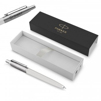 Parker Jotter Originals PEARL GREY tušinukas ir graviravimu