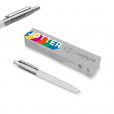 Parker Jotter Originals Pearl Grey Tušinukas su graviravimu