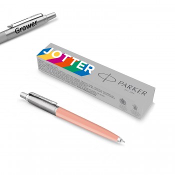 Parker Jotter Originals PINK BLUSH pastapliiats koos graveeringuga