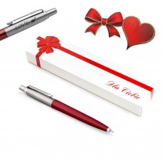 Parker Jotter Originals Raudonas tušinukas su dangteliu su graviūra „For You“ Valentino dienos dovana