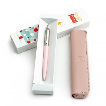 Parker Jotter Originals rausvas PINK tušinukų rinkinys su graviravimu + dėklas / Kalėdų dovana Parker Jotter Originals rausvas PINK tušinukų rinkinys su graviravimu + dėklas / Kalėdų dovana