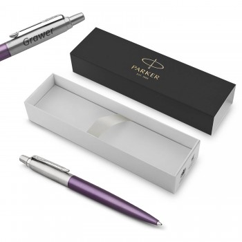 Parker Jotter Victoria Violet CT Tušinukas su graviravimu
