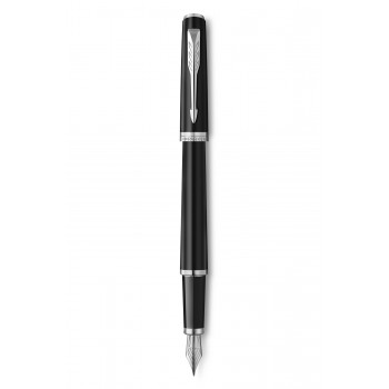 Parker Meridian matinis juodas CT (F) plunksnakotis – 2231404 su graviravimu Parker Meridian matinis juodas CT (F) plunksnakotis – 2231404 su graviravimu