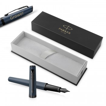 Parker Meridian mėlyna BT (F) plunksnakotis – 2247778 su graviravimu