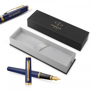 Parker Meridian sinine GT täitesulepe (F) – 2231408, graveeringuga