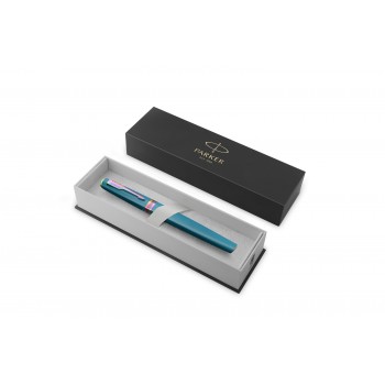 Parker Meridian turkio spalvos RBT (F) plunksnakotis – 2247770 su graviravimu Parker Meridian turkio spalvos RBT (F) plunksnakotis – 2247770 su graviravimu