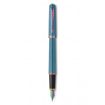 Parker Meridian turkio spalvos RBT (F) plunksnakotis – 2247770 su graviravimu Parker Meridian turkio spalvos RBT (F) plunksnakotis – 2247770 su graviravimu
