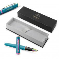 Parker Meridian turkio spalvos RBT tušinukas su dangteliu – 2247772 su graviravimu Parker Meridian turkio spalvos RBT tušinukas su dangteliu – 2247772 su graviravimu