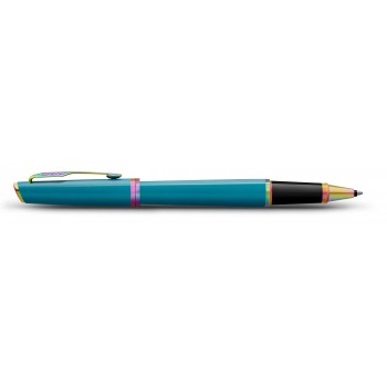 Parker Meridian turkio spalvos RBT tušinukas su dangteliu – 2247772 su graviravimu