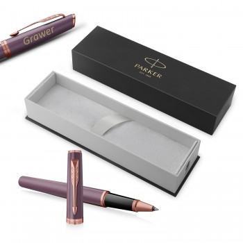 Parker Meridian violetinis PGT tušinukas su dangteliu – 2247764 su graviravimu