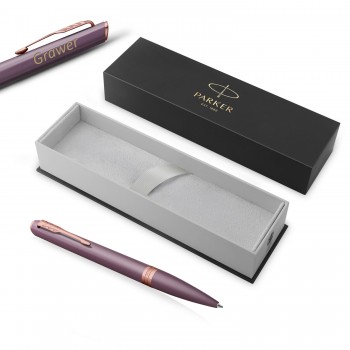 Parker Meridian violetinis tušinukas PGT – 2247765 su graviravimu