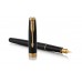 Parker Sonnet Black Lacquer GT täitesulepliiats (F terasest sulepea) koos graveeringuga