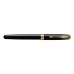 Parker Sonnet Black Lacquer GT täitesulepliiats (F terasest sulepea) koos graveeringuga