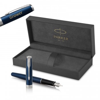 Parker Sonnet Blue Lacquer CT (M) Plunksnakotis su graviravimu