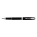 Parker Sonnet Matte Black CT tindipliiats koos graveeringuga